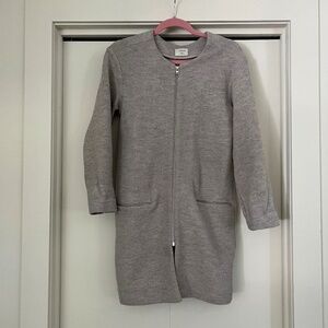 Wilfred Grey Wool Coat